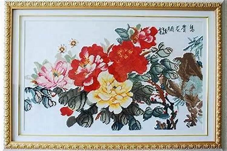 十字绣的卡通人物的放家里好不好？有没有说法？