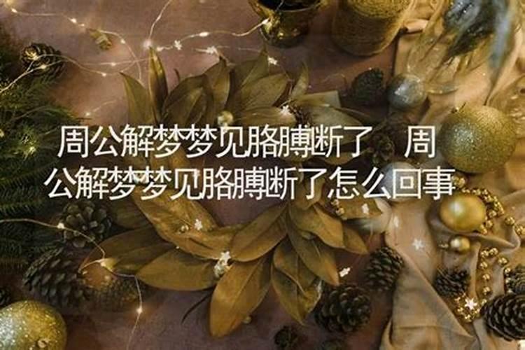 梦见牛头骨折