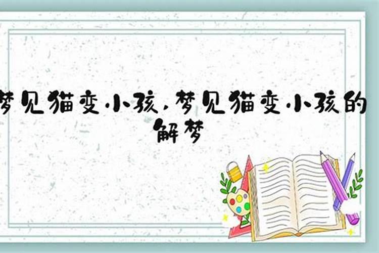 梦见猫变成小孩