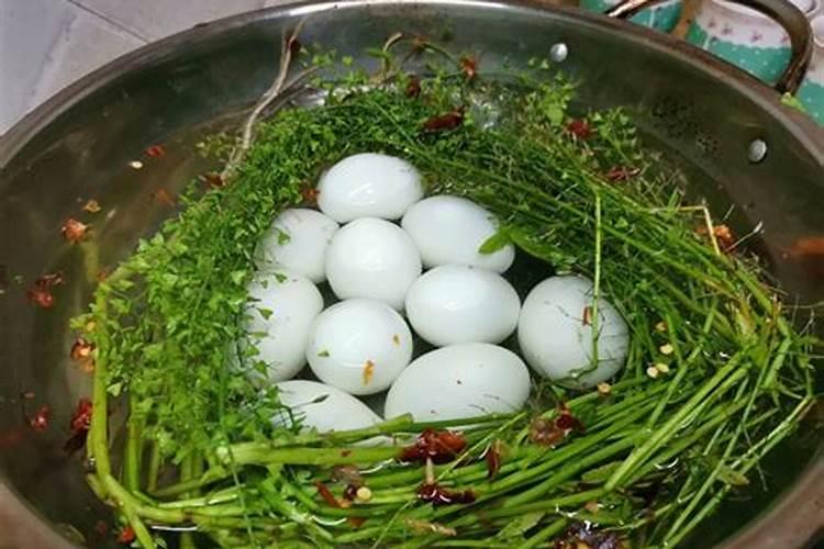 三月三荠菜煮鸡蛋煮多久