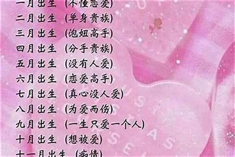 十二座女生性格特点分析