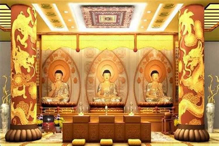 梦见自己进了一个佛堂
