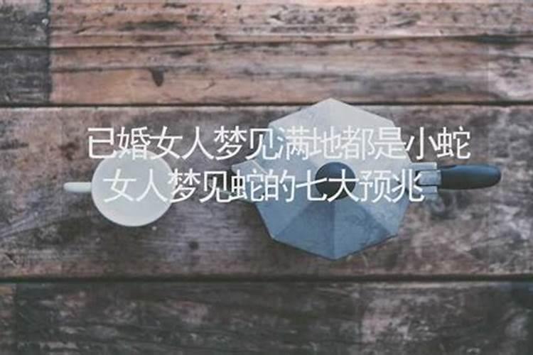 女人梦见满地都是蛇