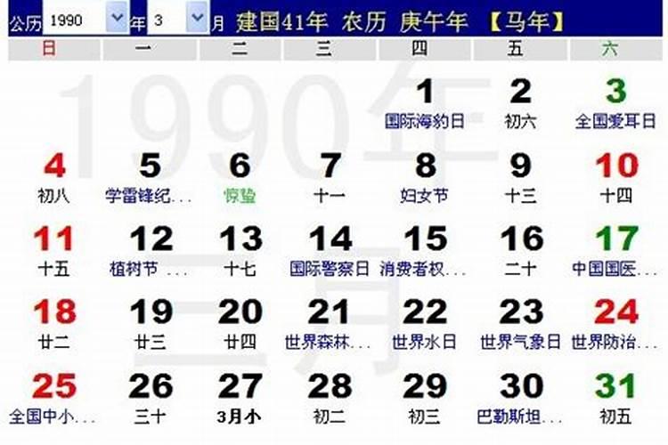 1990年农历三月十五是什么星座