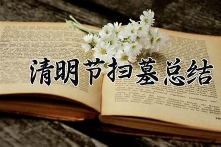 社区清明文明祭祀活动总结
