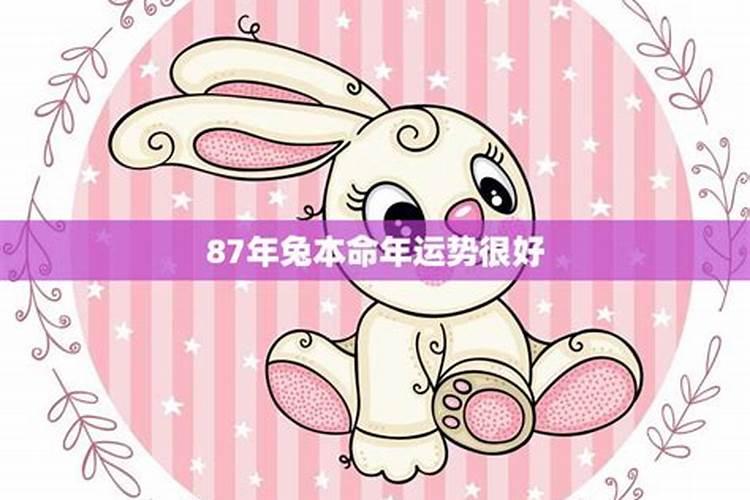 87年出生的哪年是本命年