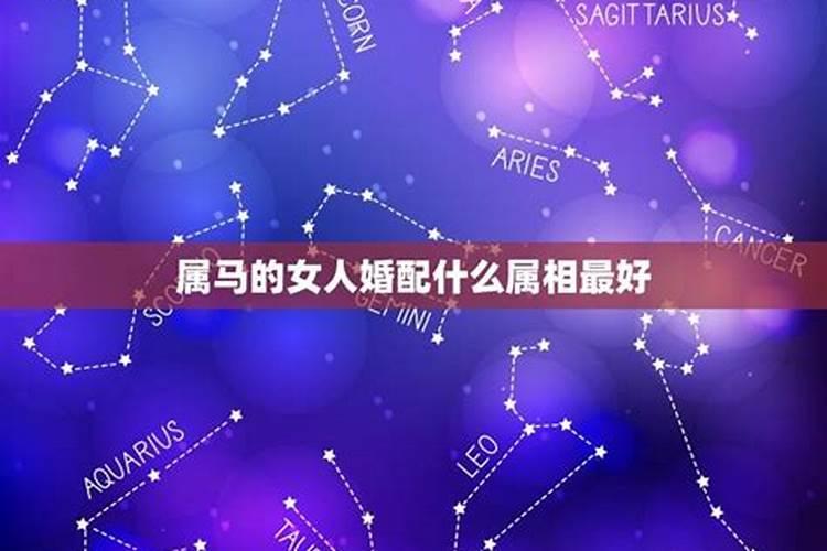 女属马的婚配是属什么的呢