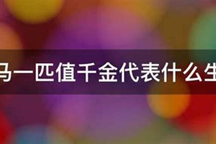 千金代表什么生肖？